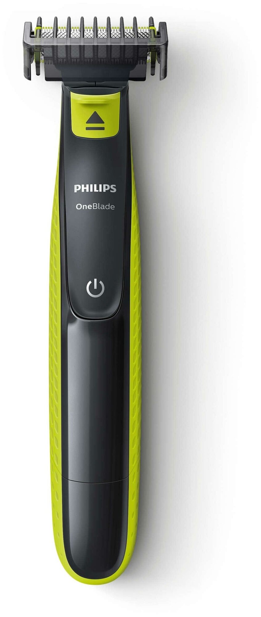 Триммер Philips OneBlade QP2520/60, черный/зеленый лайм - фотография № 3