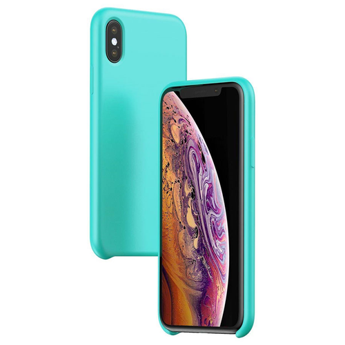фото Чехол накладка для телефона ip xs max baseus lsr blue