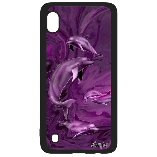 фото Чехол на мобильный samsung galaxy a10, "дельфины" соталия косатка utaupia