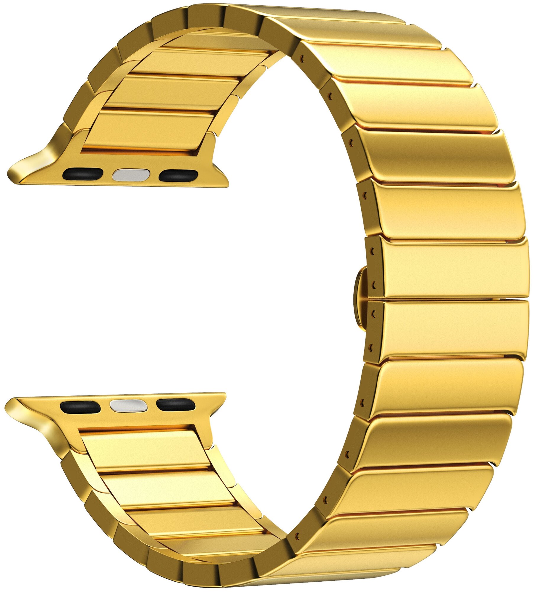 Lyambda Ремешок из нержавеющей стали Canopus для Apple Watch 38/40 mm, золото