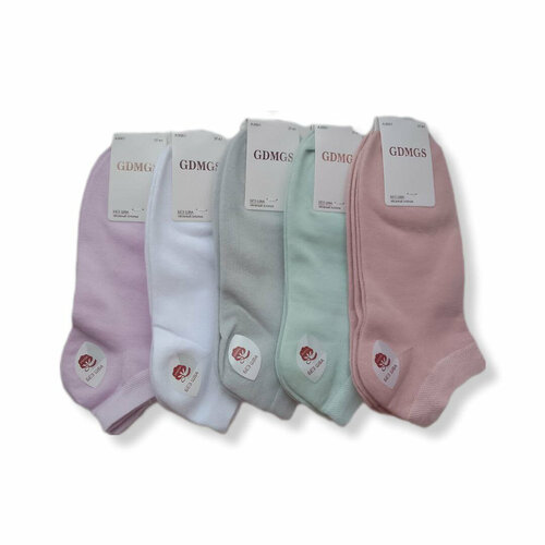 Носки GDMGS, 10 пар, размер 37-41, мультиколор женские носки gdmgs 5 пар размер 37 41 мультиколор
