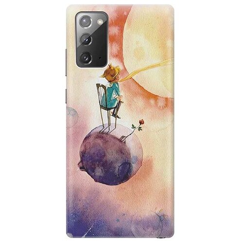 Чехол - накладка ArtColor для Samsung Galaxy Note 20 с принтом Маленький принц чехол накладка artcolor для samsung galaxy s21 plus с принтом маленький принц