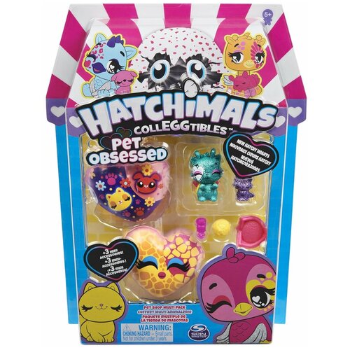 фото Hatchimals набор фигурок s7 4шт в непрозрачной упаковке (cюрприз) 6054182/2018679