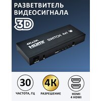 Переключатель SIMPLYPRO HDMI switch 4x1 3D