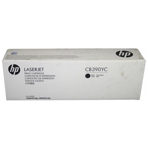 Картридж HP CB390YC, 31000 стр, черный