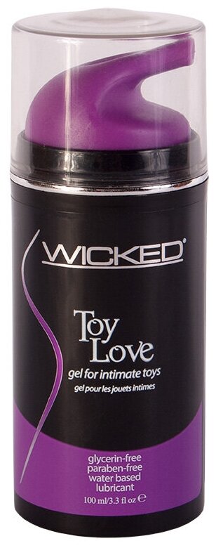 Лубрикант для игрушек Wicked Toy Love - 100 мл. 90103