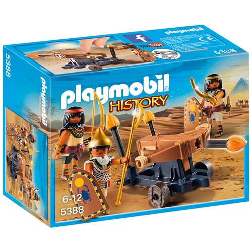 фото Набор с элементами конструктора playmobil history 5388 египетский отряд с баллистой