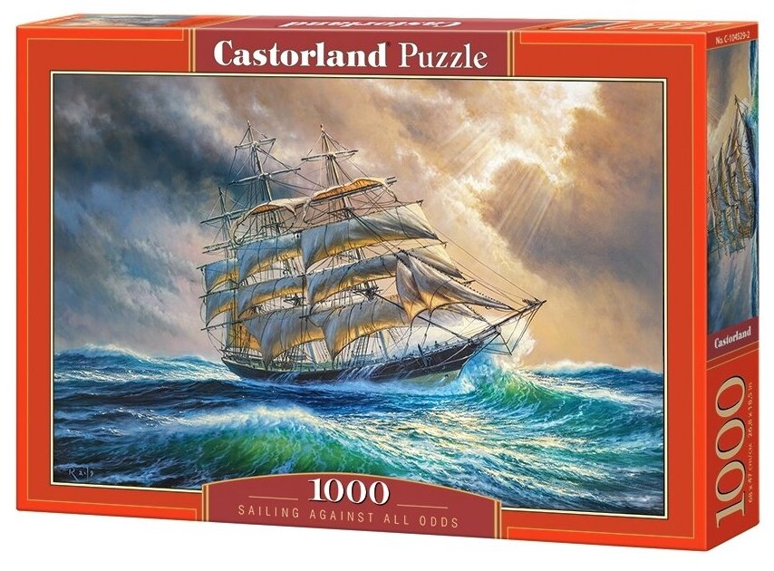 Puzzle-1000 "Шторм" (C-104529) Castorland - фото №1