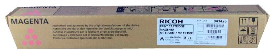 Тонер оригинальный Ricoh Type MPC3501/MPC3300, малиновый (842045)