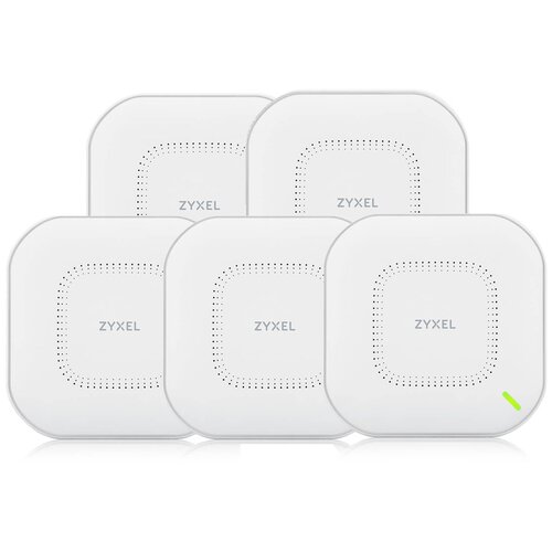 Точка доступа ZYXEL WAX610D (Pack of 5 pcs) NebulaFlex Pro Hybrid Access Point, WiFi 6, 802.11a / b