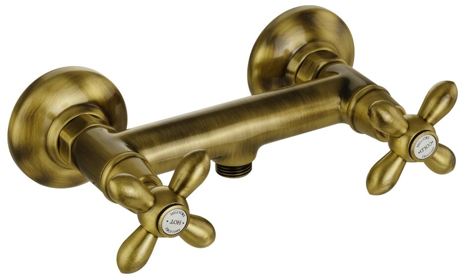 Migliore Смеситель Princeton Plus ML.PRP-8046.BR для душа - бронза