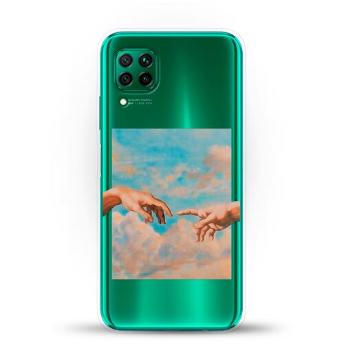 фото Силиконовый чехол искусство на huawei p40 lite andy & paul