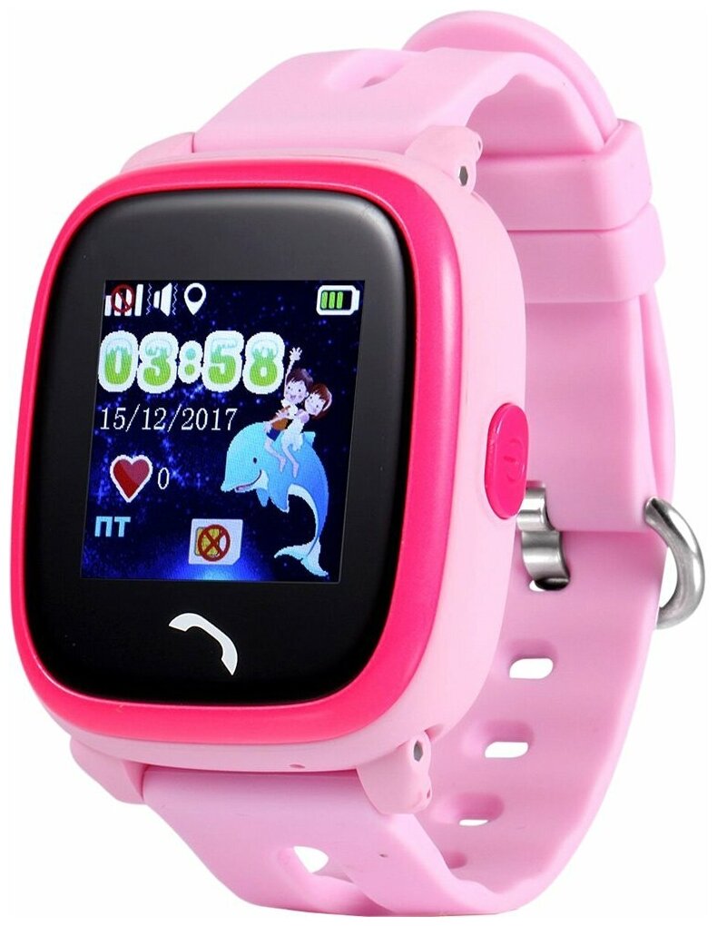 Умные детские часы Smart Baby Watch DF25G (GW400S), Розовый