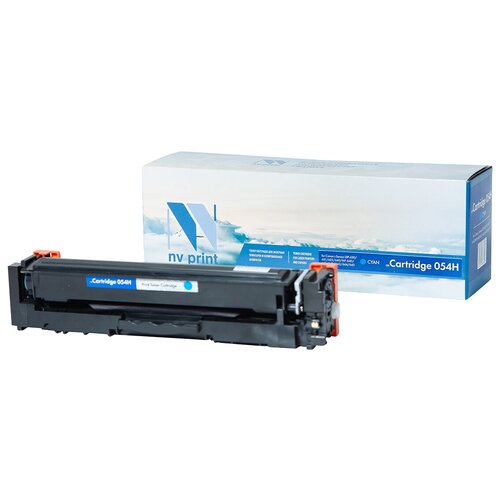 Картридж NV Print NV-054H для Canon, 2300 стр, голубой bion cartridge 054hm картридж для canon i sensys lbp 620 621 623 640 mf 640 641 642 643 644 645 2300 стр пурпурный