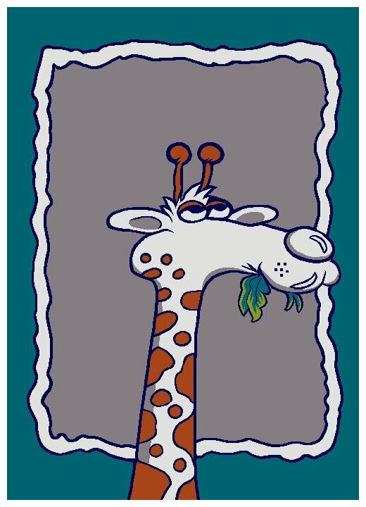 фото Ковер Oriental Weavers Sonic Kids Жираф 1112 IA1 L