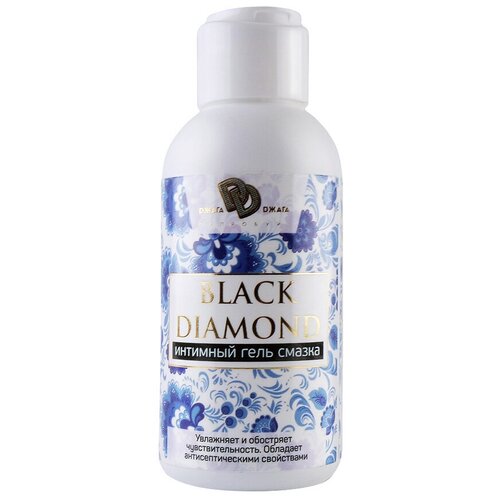 Гель-смазка Dжага Dжага Black Diamond, 100 мл