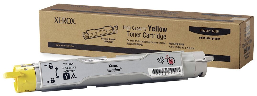 Картридж Xerox 106R01084 желтый