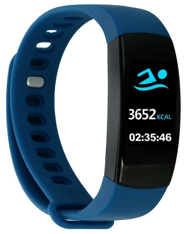 Фитнес браслет/ смарт часы ZDK F64 (синий)