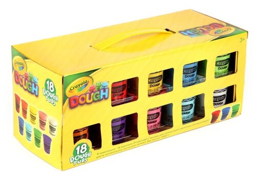 Масса для лепки Crayola Dough Макси (А1-2063) 9 цв.