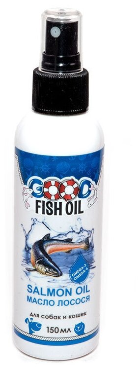 Кормовая добавка GOOD FISH OIL Масло лосося