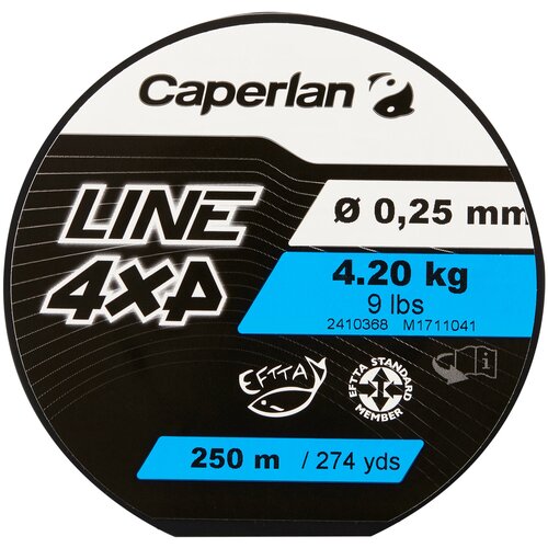 Леска 4x4 250 м CAPERLAN X Decathlon