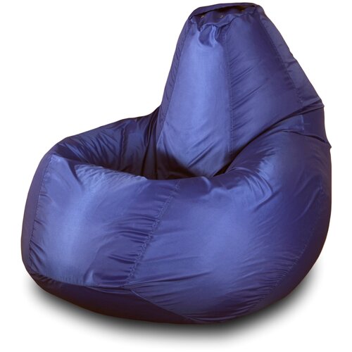 фото Пазитифчик кресло-груша однотонная 02 ярко-синий оксфорд