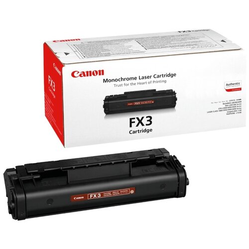 Картридж Canon FX3 (1557A003), 2700 стр, черный