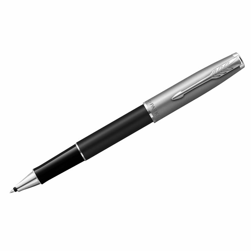 Ручка-роллер Parker Sonnet T546 Black CT F - фото №11