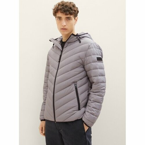 Куртка Tom Tailor, размер XXL, серый пуловер tom tailor 1032279 30193 мужской цвет серый меланж размер m