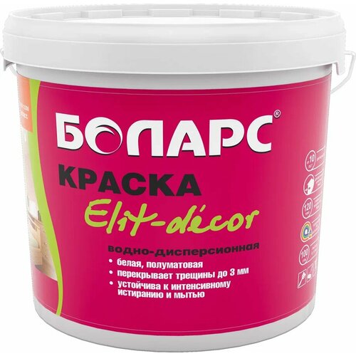 Краска элитдекор (2100) 3 кг (боларс)