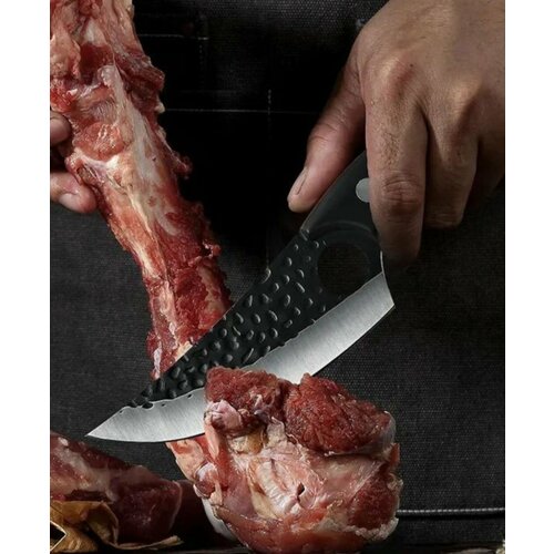 фото Нож для мясника с футляром / подходит для охоты на открытом воздухе и убоя кожи home