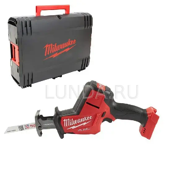 Milwaukee 4933478291 Сабельная пила аккумуляторная Milwaukee M18 FSZ-502X, 18В (2x 5Ач) - фото №14