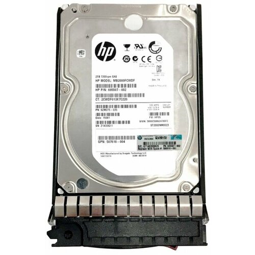 Жесткий диск HP 695507-002 1Tb SAS 35 HDD 1887500₽