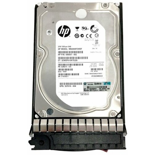 Жесткий диск HP 695507-002 1Tb SAS 3,5