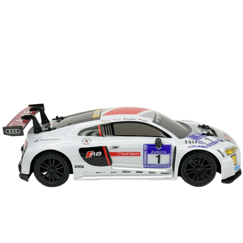 Машина радиоуправляемая Audi R8 HRC 1:16 белая