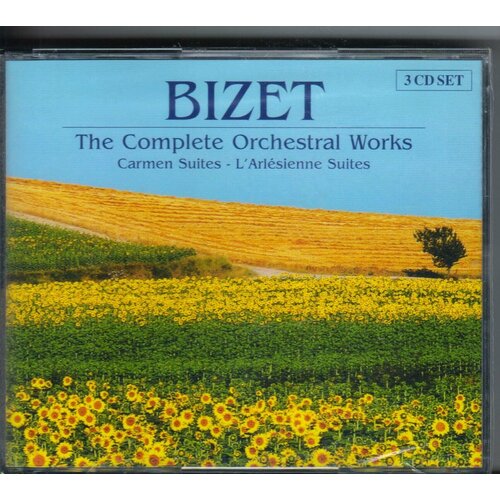 Bizet - Complete Orchestral Works Carmen L'Arlessiene- Brilliant CD Deu (Компакт-диск 3шт)