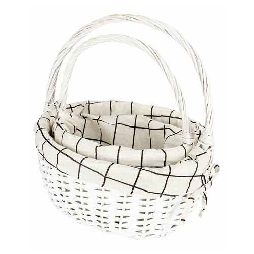 Корзины плетеные Лимена Набор из 2 шт.