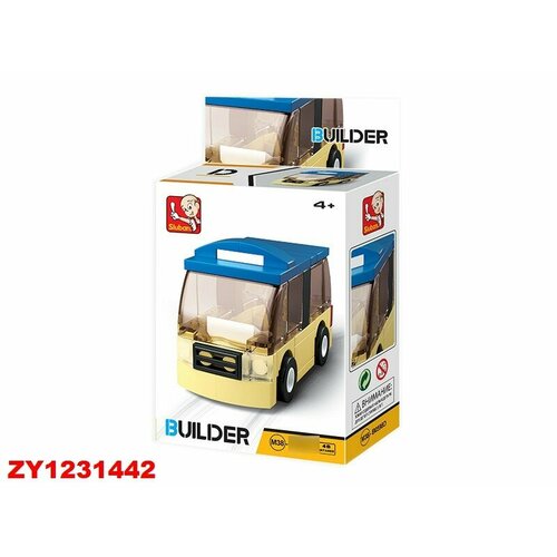 Конструктор Builder 38-0598D Машина в коробке