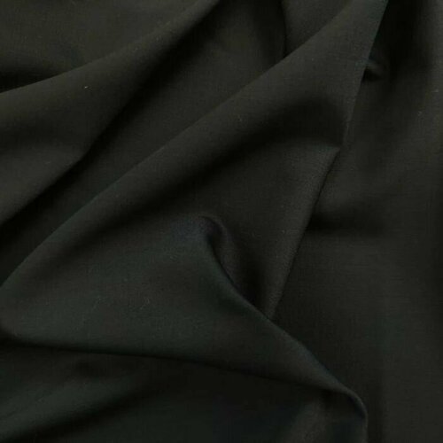 Ткань костюмная шерсть (черный) 100 шерсть италия 50 cm*155 cm ткань костюмная шерсть черный 100% шерсть италия 50 cm 149 cm