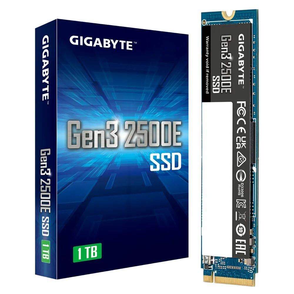 Жесткий диск SSD Gigabyte 1000Gb M.2 2280 PCI Express [G325E1TB] - фото №11