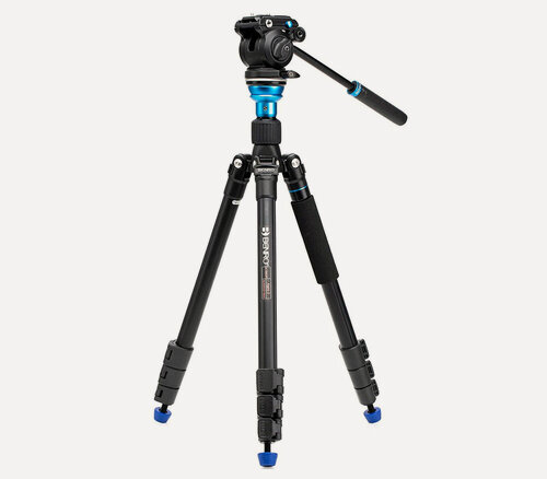 Изображение товара Штатив Benro Aero 2 PRO с видеоголовкой, клипсовые замки