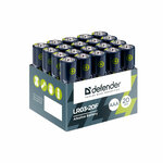 Батарейка AA Defender LR06-20Box Alkaline, 1.5B, (20/100) - изображение