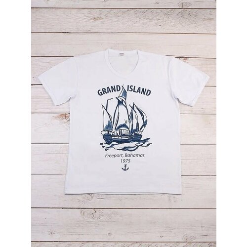 Футболка RICH LINE, размер 50, белый