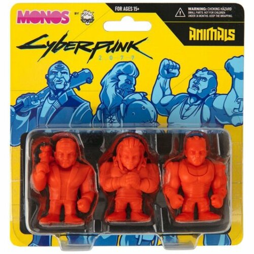 Набор фигурок JINX TM13401 Cyberpunk 2077 Monos Animals серия 1