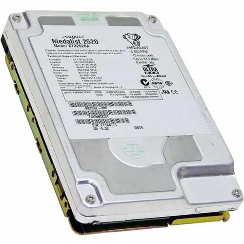 Жесткий диск Seagate ST32520A 25Gb 5400 IDE 35 HDD 2013500₽