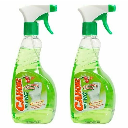 Санокс Средство для туалета Spray WC, 500 мл, 2 шт