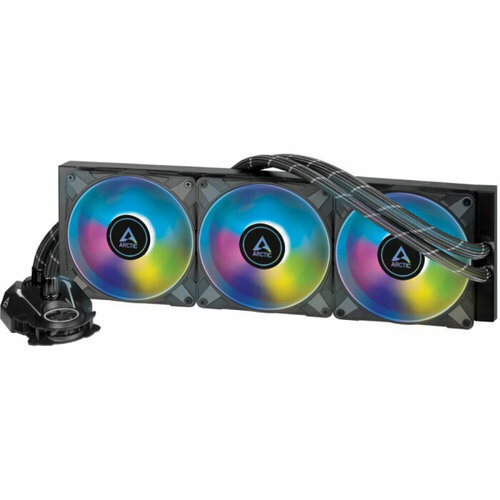 Arctic Cooling Arctic Liquid Freezer II - 420 A-RGB Black Multi Compatible All-In-One CPU Water Cooler (ACFRE00109A) ACFRE00109A