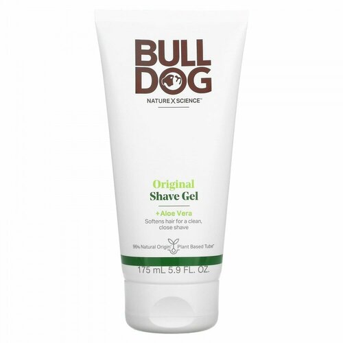 Bulldog Skincare For Men, Original Shave Gel, 5.9 fl oz (175 ml)