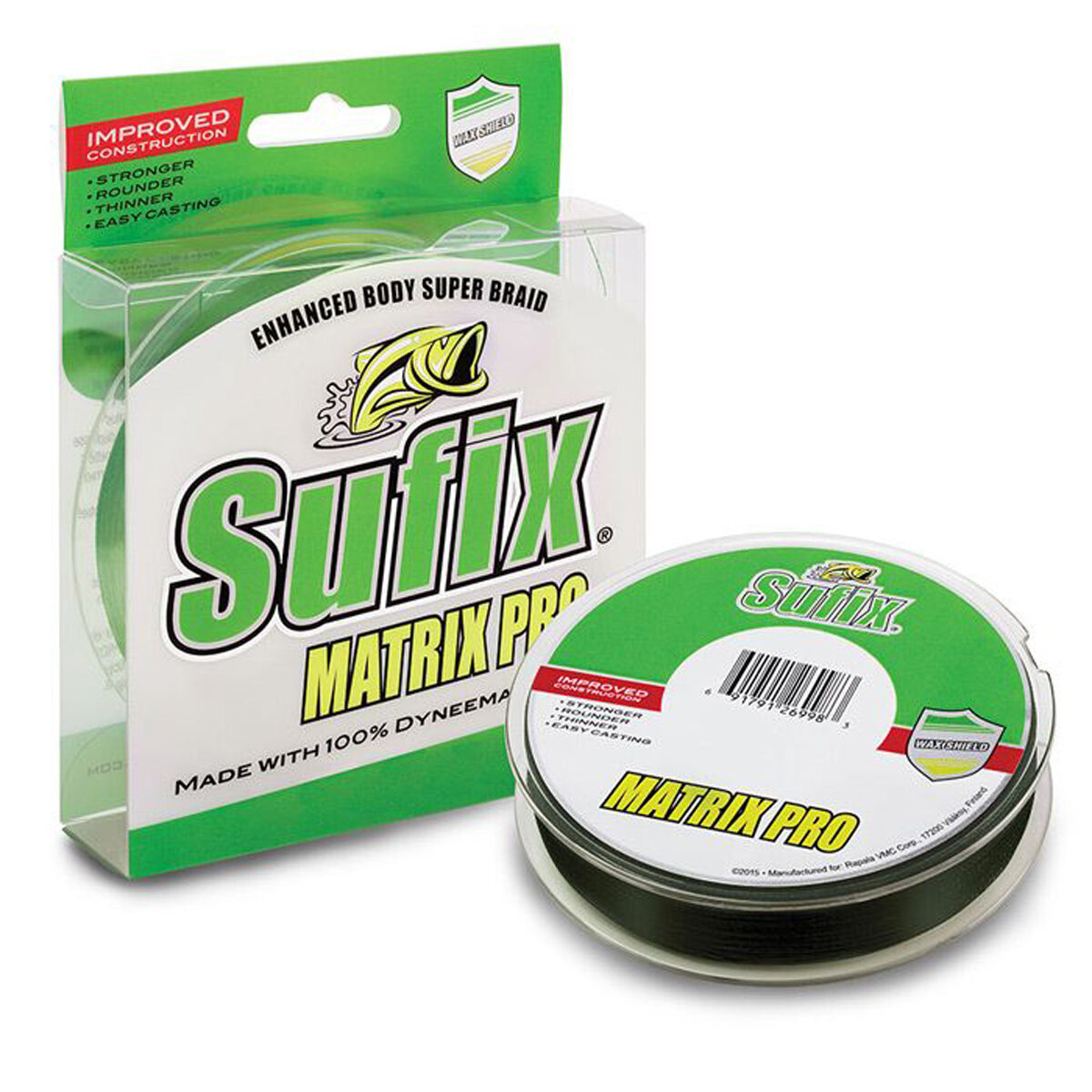 Sufix Леска плетеная (шнур) зеленая MATRIX PRO (SMP40GR135RU (135 м 04мм) )