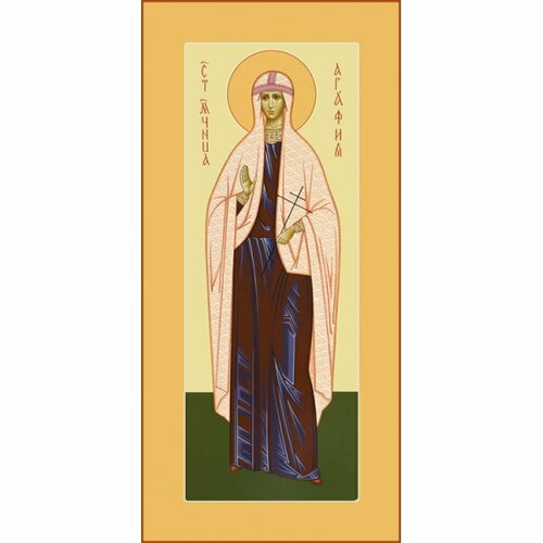Мерная икона Агафья Мученица, арт MSM-577